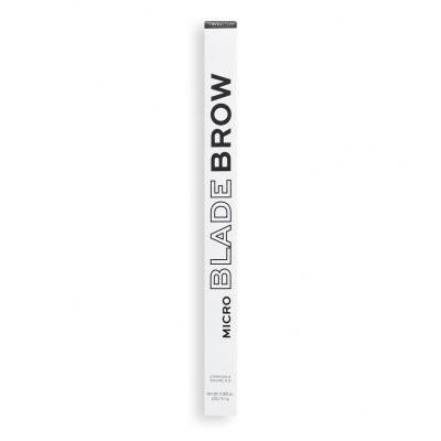 Revolution Relove Blade Brow Svinčnik za obrvi za ženske 0,1 g Odtenek Granite