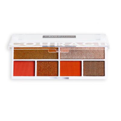 Revolution Relove Colour Play Shadow Palette Senčilo za oči za ženske 5,2 g Odtenek Courage