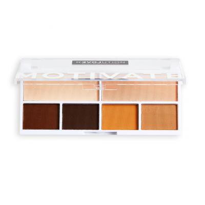 Revolution Relove Colour Play Shadow Palette Senčilo za oči za ženske 5,2 g Odtenek Motivate