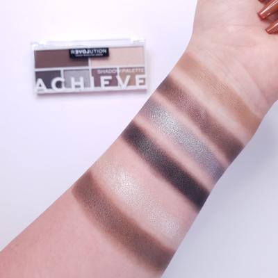 Revolution Relove Colour Play Shadow Palette Senčilo za oči za ženske 5,2 g Odtenek Achieve