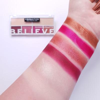 Revolution Relove Colour Play Shadow Palette Senčilo za oči za ženske 5,2 g Odtenek Believe
