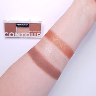 Revolution Relove Colour Play Contour Trio Paletka za konturing za ženske 6 g Odtenek Baked Sugar