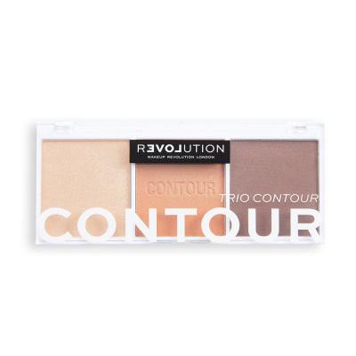 Revolution Relove Colour Play Contour Trio Paletka za konturing za ženske 6 g Odtenek Bronze Sugar