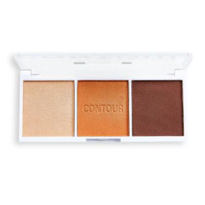 Revolution Relove Colour Play Contour Trio Paletka za konturing za ženske 6 g Odtenek Bronze Sugar