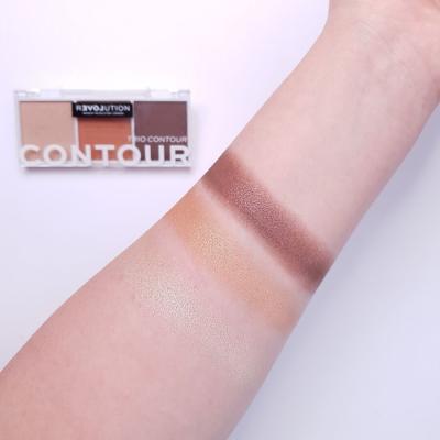 Revolution Relove Colour Play Contour Trio Paletka za konturing za ženske 6 g Odtenek Bronze Sugar