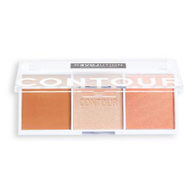 Revolution Relove Colour Play Contour Trio Paletka za konturing za ženske 6 g Odtenek Sugar