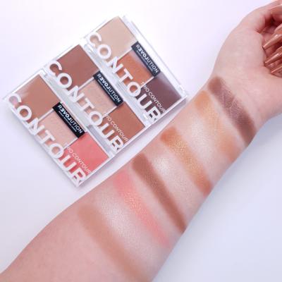 Revolution Relove Colour Play Contour Trio Paletka za konturing za ženske 6 g Odtenek Sugar