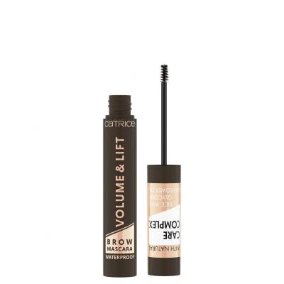 Catrice Volume &amp; Lift Maskara za obrvi za ženske 5 ml Odtenek 040 Dark Brown