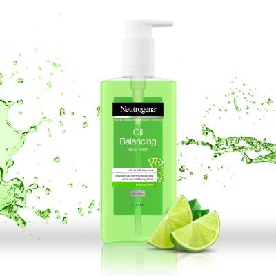 Neutrogena Oil Balancing Facial Wash Čistilni gel 200 ml