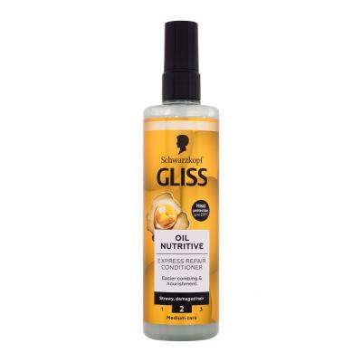 Schwarzkopf Gliss Oil Nutritive Express-Repair-Conditioner Balzam za lase za ženske 200 ml