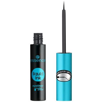 Essence Liquid Ink Eyeliner Waterproof Črtalo za oči za ženske 3 ml Odtenek Black