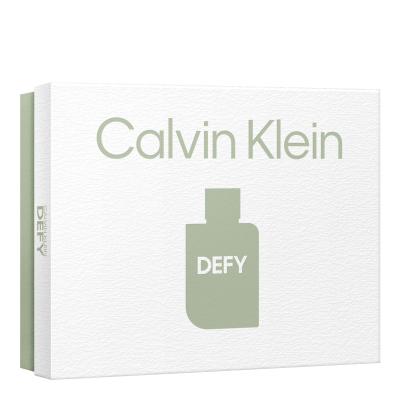 Calvin Klein Defy Darilni set toaletna voda 100 ml + toaletna voda 10 ml + gel za prhanje 100 ml