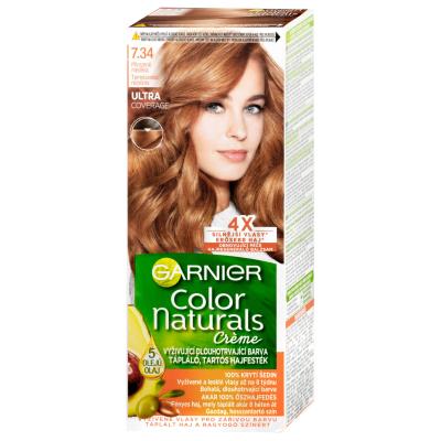 Garnier Color Naturals Créme Barva za lase za ženske 40 ml Odtenek 7,34 Natural Copper
