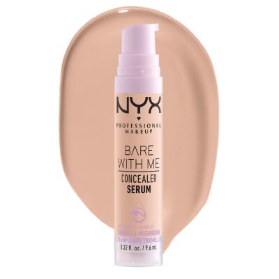 NYX Professional Makeup Bare With Me Serum Concealer Korektor za ženske 9,6 ml Odtenek 02 Light