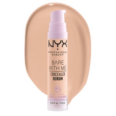 NYX Professional Makeup Bare With Me Serum Concealer Korektor za ženske 9,6 ml Odtenek 03 Vanilla