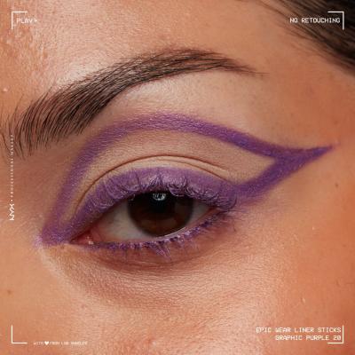 NYX Professional Makeup Epic Wear Liner Stick Svinčnik za oči za ženske 1,21 g Odtenek 20 Gaphic Purple