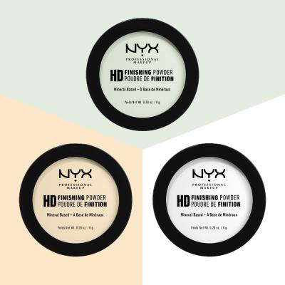 NYX Professional Makeup High Definition Finishing Powder Puder v prahu za ženske 8 g Odtenek 01 Translucent
