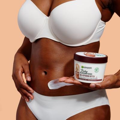 Garnier Body Superfood 48h Repairing Butter Cocoa + Ceramide Maslo za telo za ženske 380 ml
