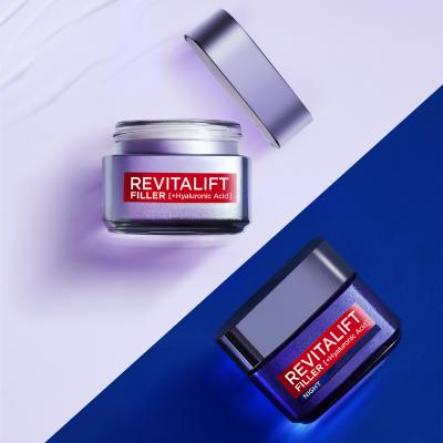 L&#039;Oréal Paris Revitalift Filler HA Duo Set Darilni set dnevna krema za obraz Revitalift Filler HA 50 ml + nočna krema za obraz Revitalift Filler HA 50 ml