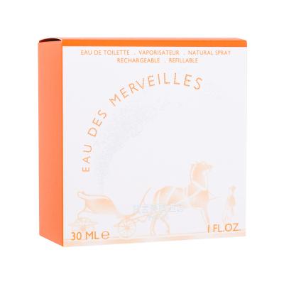 Hermes Eau Des Merveilles Toaletna voda za ženske za ponovno polnjenje 30 ml