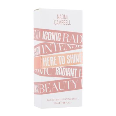 Naomi Campbell Here To Shine Toaletna voda za ženske 15 ml