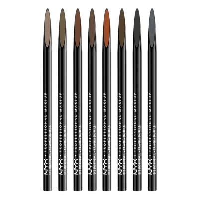 NYX Professional Makeup Precision Brow Pencil Svinčnik za obrvi za ženske 0,13 g Odtenek 06 Black