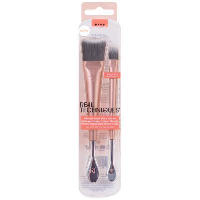 Real Techniques Prep Skincare Brush Duo Darilni set kozmetični čopič Prep RT 107 Face Brush 1 kos + kozmetični čopič Prep RT 109 Eye Brush 1 kos