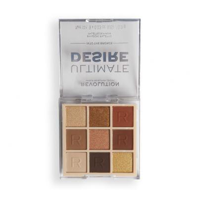 Makeup Revolution London Ultimate Desire Senčilo za oči za ženske 8,1 g Odtenek Into The Bronze