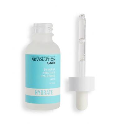 Revolution Skincare Hydrate 2% Alpha Arbutin &amp; Hyaluronic Acid Serum Serum za obraz za ženske 30 ml