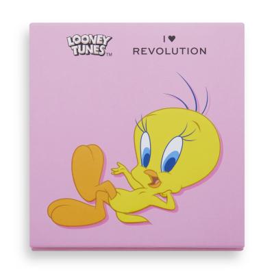 I Heart Revolution Looney Tunes Eyeshadow Palette Senčilo za oči za ženske 9 g Odtenek Tweety