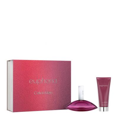 Calvin Klein Euphoria SET1 Darilni set parfumska voda 100 ml + losjon za telo 100 ml