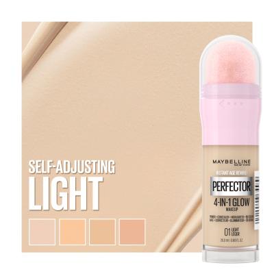 Maybelline Instant Anti-Age Perfector 4-In-1 Glow Puder za ženske 20 ml Odtenek 01 Light