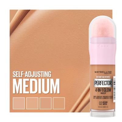 Maybelline Instant Anti-Age Perfector 4-In-1 Glow Puder za ženske 20 ml Odtenek 02 Medium