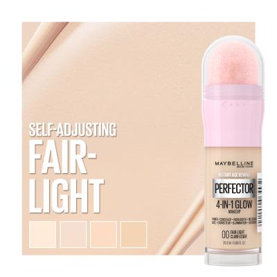 Maybelline Instant Anti-Age Perfector 4-In-1 Glow Puder za ženske 20 ml Odtenek 00 Fair