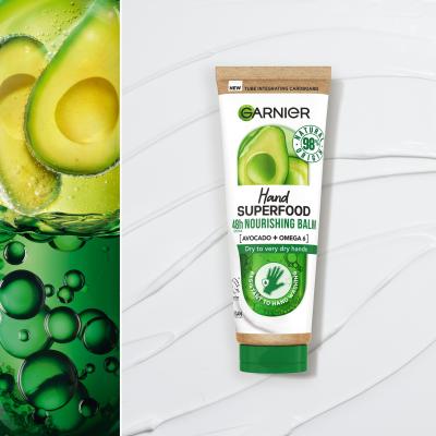 Garnier Hand Superfood 48h Nourishing Balm Krema za roke za ženske 75 ml