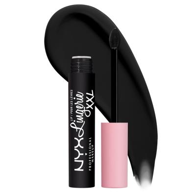 NYX Professional Makeup Lip Lingerie XXL Šminka za ženske 4 ml Odtenek 31 Naughty Noir