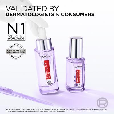 L&#039;Oréal Paris Revitalift Filler HA 1,5% Serum za obraz za ženske 30 ml