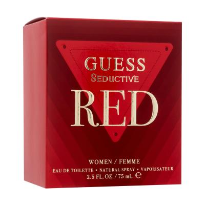 GUESS Seductive Red Toaletna voda za ženske 75 ml poškodovana škatla