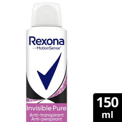 Rexona MotionSense Invisible Pure 48H Antiperspirant za ženske 150 ml