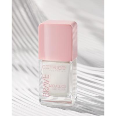 Catrice Brave Metallics Nail Polish Lak za nohte za ženske 10,5 ml Odtenek 02 Sweet As Sugar