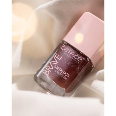 Catrice Brave Metallics Nail Polish Lak za nohte za ženske 10,5 ml Odtenek 04 Love You Cherry Much