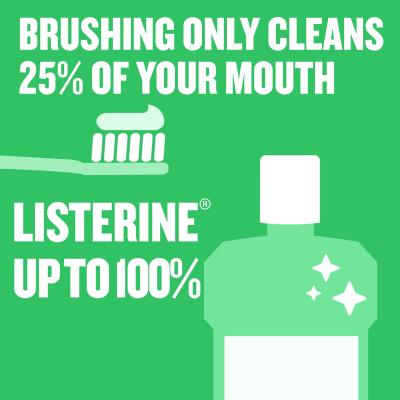 Listerine Smart Rinse Mild Mint Mouthwash Ustna vodica za otroke 250 ml