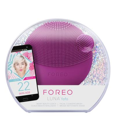 Foreo LUNA™ Fofo Facial Cleansing Brush Čistilna krtačka za ženske 1 kos Odtenek Purple brez škatle
