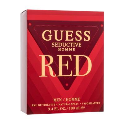 GUESS Seductive Homme Red Toaletna voda za moške 100 ml poškodovana škatla