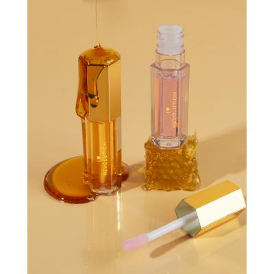 I Heart Revolution Honey Bear Lip Oil Olje za ustnice za ženske 4 ml Odtenek Gold