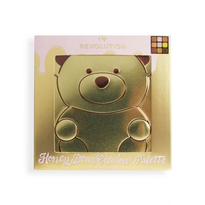 I Heart Revolution Honey Bear Eyeshadow Palette Senčilo za oči za ženske 9,9 g