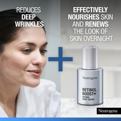 Neutrogena Retinol Boost Intense Night Serum Serum za obraz 30 ml