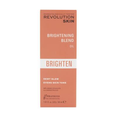 Revolution Skincare Brighten Brightening Blend Oil Olje za obraz za ženske 30 ml