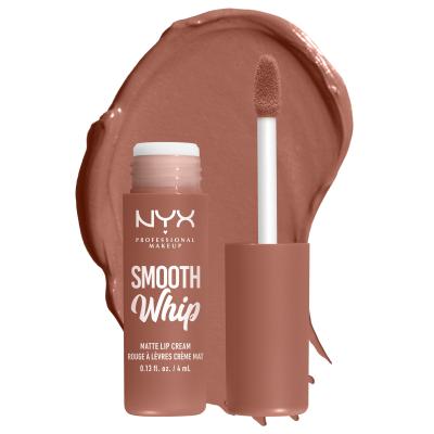 NYX Professional Makeup Smooth Whip Matte Lip Cream Šminka za ženske 4 ml Odtenek 01 Pancake Stacks
