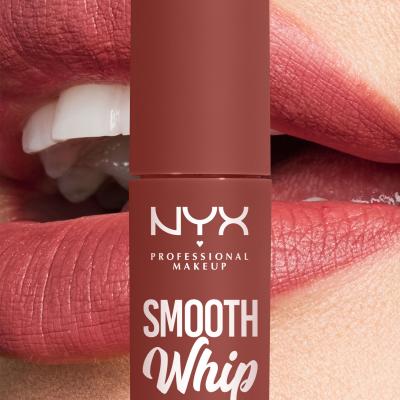 NYX Professional Makeup Smooth Whip Matte Lip Cream Šminka za ženske 4 ml Odtenek 03 Latte Foam